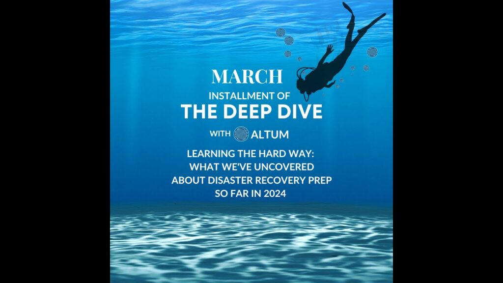 Webinar: Learning the Hard Way - What We've Uncovered About Disaster Recovery Prep so far in 2024